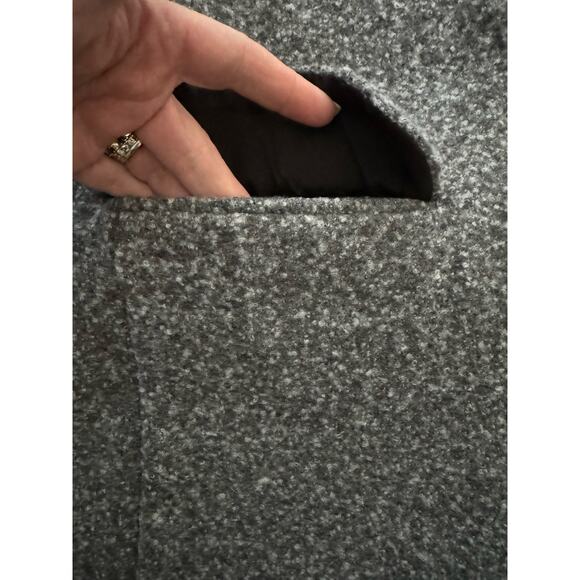 NWT Soft brushed oversized blazer in gray black size XL - Picture 16 of 16